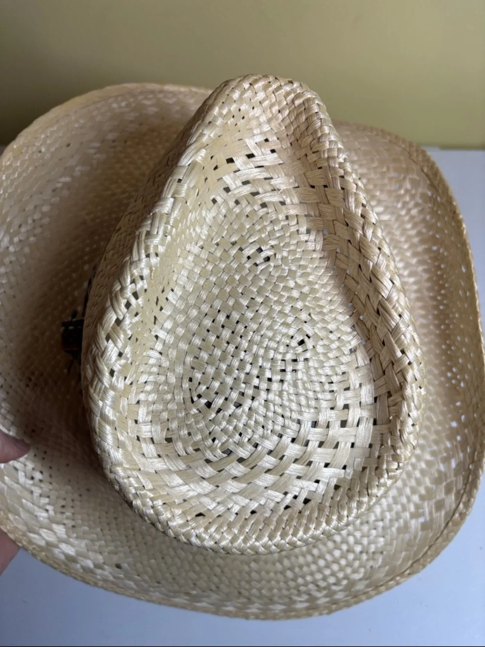 Resistol Vintage Opryland USA Theme Park Stagecoach Straw Hat 7 3/8